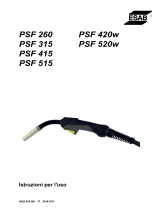 ESAB PSF 520w Manuale utente