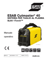 ESAB ESAB Cutmaster 40 Plasma Cutting System Manuale utente