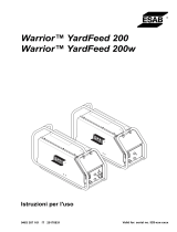 ESAB Warrior™ YardFeed 200, Warrior™ YardFeed 200w Manuale utente