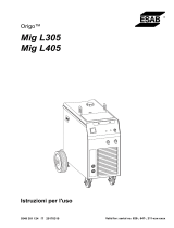 ESAB Mig L405 Manuale utente