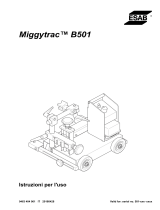 ESAB Miggytrac B501 Manuale utente