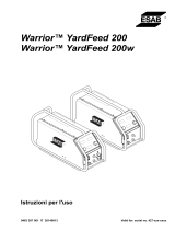 ESAB Warrior™ YardFeed 200, Warrior™ YardFeed 200w Manuale utente