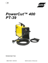 ESAB PowerCut 400 Manuale utente