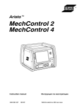 ESAB MechControl 2, MechControl 4 Manuale utente