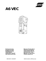 ESAB A6 VEC Manuale utente