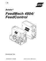 ESAB FeedMech 4804, FeedControl - Aristo® Manuale utente