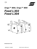 ESAB Feed L302 M08, Feed L304 M09 Manuale utente