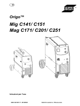 ESAB Origo™ Mag C251 Manuale utente