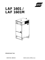 ESAB LAF 1601 / LAF 1601M Manuale utente