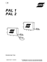 ESAB PAL 1, PAL 2 Manuale utente