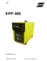 ESAB EPP-360 Manuale utente