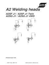 ESAB A2 Welding heads Manuale utente