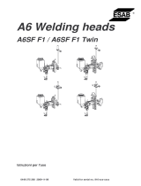 ESAB A6 Welding heads Manuale utente