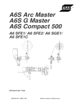 ESAB A6S Arc Master/ A6S G Master/ A6S Compact 500 Manuale utente
