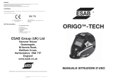 ESAB Origo™ Tech Manuale utente