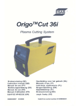 ESAB Origo™Cut 36i Manuale utente