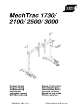 ESAB MechTrac 1730/2100/2500/3000 Manuale utente