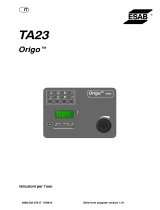 ESAB TA23 Origo™ Manuale utente
