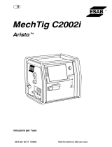 ESAB MechTig C2002i Aristo® MechTig C2002i Manuale utente