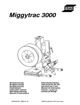 ESAB Miggytrac 3000 Manuale utente