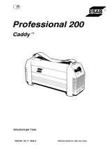 ESAB Professional 200 Caddy® Manuale utente