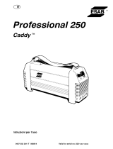 ESAB Professional 250 Caddy Manuale utente