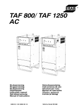 ESAB TAF 800 / TAF 1250 Manuale utente