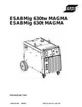 ESAB ESABMig 630tw Magma Manuale utente