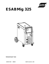 ESAB ESABMig 325 Manuale utente