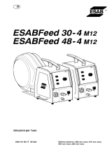 ESAB ESABFeed 30-4 M12 Manuale utente