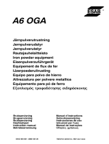 ESAB A6 OGA Manuale utente