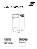 ESAB LAF 1600 Manuale utente