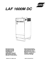 ESAB LAF 1600M Manuale utente