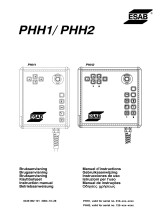 ESAB PHH 1 / PHH 2 Manuale utente