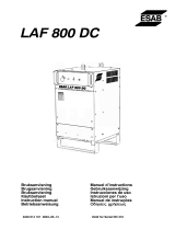 ESAB LAF 800 Manuale utente