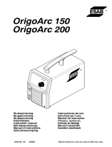 ESAB Origo™Arc 150 Manuale utente