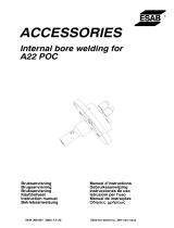 ESAB POC, Accessories, Internal bore welding Manuale utente