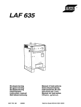 ESAB LAF 635 Manuale utente