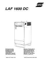 ESAB LAF 1250 Manuale utente
