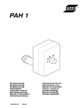 ESAB PAH 1 Manuale utente