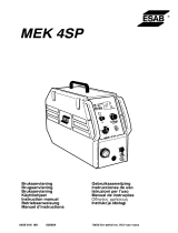 ESAB MEK 4SP Manuale utente