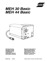 ESAB MEH 44 Basic Manuale utente