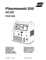 ESAB PLW 255 Manuale utente