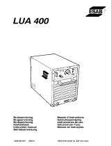 ESAB LUA 400 Manuale utente