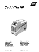 ESAB Caddy®Tig HF Manuale utente