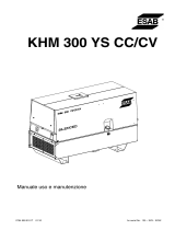 ESAB KHM 300 YS - CC/CV Manuale utente
