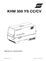 ESAB KHM 350 YS - CC/CV Manuale utente