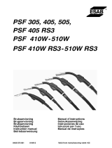 ESAB PSF 410w RS3 Manuale utente