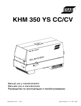 ESAB KHM 350 YS - CC/CV Manuale utente