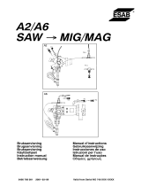 ESAB A2 / A6 SAW → MIG/MAG Manuale utente